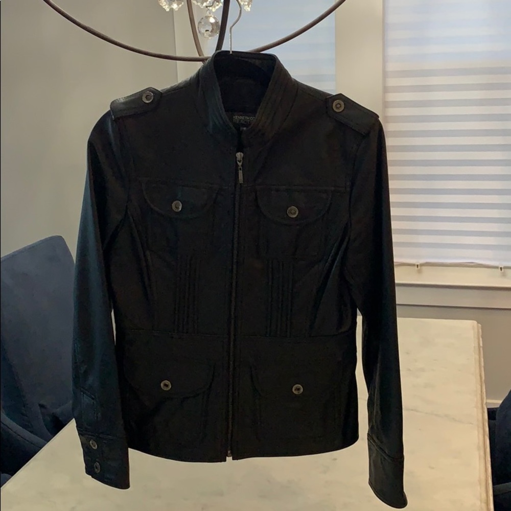 KENNETH COLE REACTION LEATHER JACKET